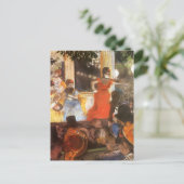 Cafe Concert bei Les Ambassadeurs von Edgar Degas Postkarte (Stehend Vorderseite)