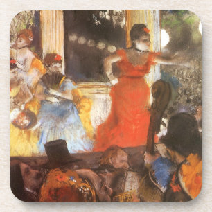 Cafe Concert in Les Ambassadeurs von Edgar Degas Getränkeuntersetzer