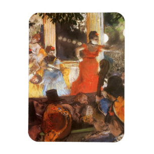 Cafe Concert in Les Ambassadeurs von Edgar Degas Magnet