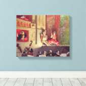 Cafe Concert Leinwanddruck (Insitu (Holzboden))