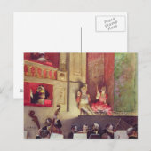 Cafe Concert Postkarte (Vorne/Hinten)