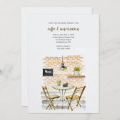 Cafe Connection Einladung (Vorne/Hinten)