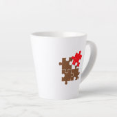 Café Connections 12oz Latte Tasse - Obverse (Rechte Ecke)