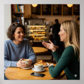 Cafe Conversation Poster (Vorne)