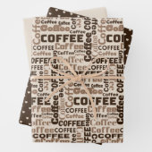 Café Cream Classic 3 Geschenkpapier Set (Beispiel)