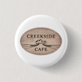 Café Creekside Button (Vorderseite)