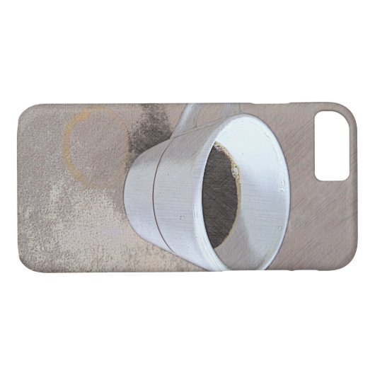 Café Cup Art Case (Rückseite (Horizontal))
