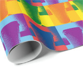 Café-Cup Pop Art Geschenkpapier (Rolleneckpunkt)
