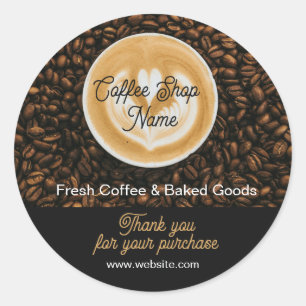 Café Danke Aufkleber Cafe Danke