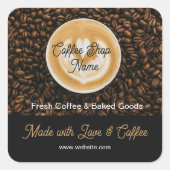 Café Danke Aufkleber | Cafe Danke (Vorderseite)