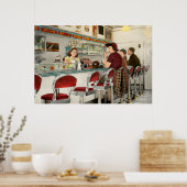 Cafe - Das lokale Restaurant 1941 Poster (Küche)