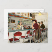 Cafe - Das lokale Restaurant 1941 Postkarte (Vorne/Hinten)