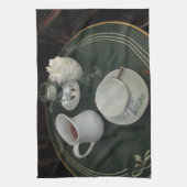 Cafe de Flore, Paris, Frankreich - Café Viennois Handtuch (Vertikal)