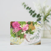 Café de Flore Postkarte (Stehend Vorderseite)