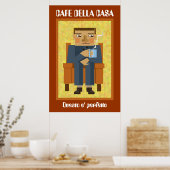 Café della Casa Poster (Küche)