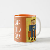 Café della casa zweifarbige tasse (VorderseiteRechts)