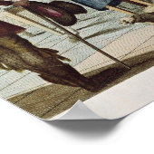 Café des Incroyables, 1797 Poster (Ecke)