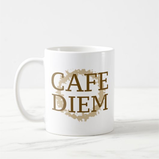 Cafe Diem Coffee Tasse (Links)