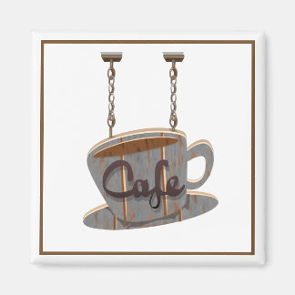 Café-Diner-Schild Kaffeehaus Hängeschild Magnet