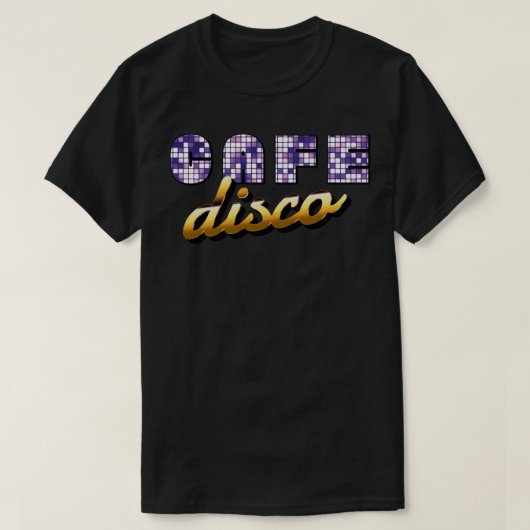 Café Disco T-Shirt (Design vorne)