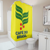 CAFE DO BRASIL DUSCHVORHANG (Beispiel)