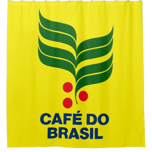 CAFE DO BRASIL DUSCHVORHANG (Vorderseite)