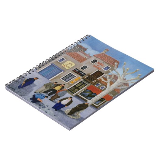 Cafe du Centre Notizblock (Linke Seite)