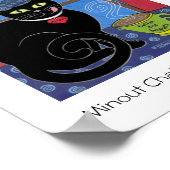 Cafe du Chat Noir Poster (Ecke)