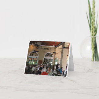 Cafe du Monde in vollem Gang Karte