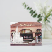 Café Du Monde New Orleans, Postkarte (Stehend Vorderseite)