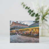 Café du Monde Postcard Postkarte (Stehend Vorderseite)