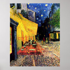 Café é Terrasse Night Vincent Van Gogh Poster