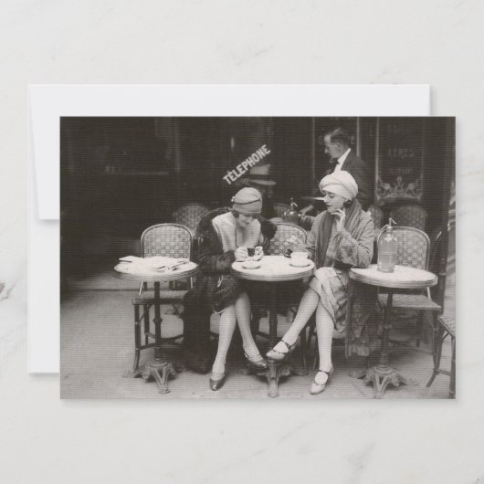 Cafe Einladung (Vorderseite)