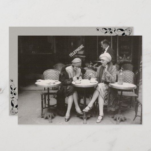 Cafe Einladung (Vorne/Hinten)