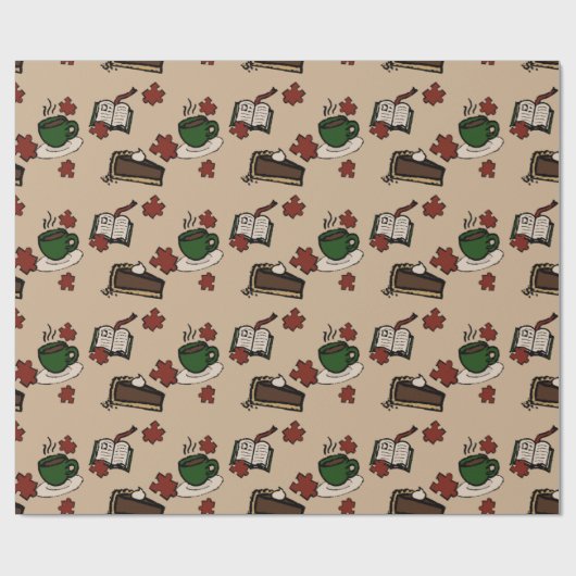 Cafe-Einwickelpapier Geschenkpapier (Flach)