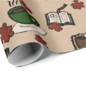 Cafe-Einwickelpapier Geschenkpapier (Rolleneckpunkt)