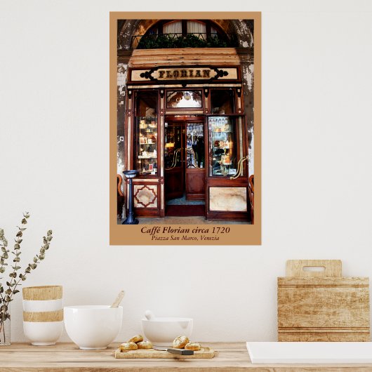 Cafe Florian Poster (Küche)