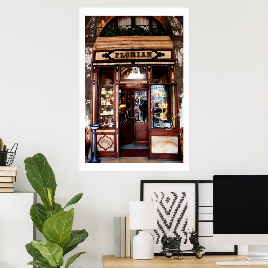 Cafe Florian Poster (Heimbüro)