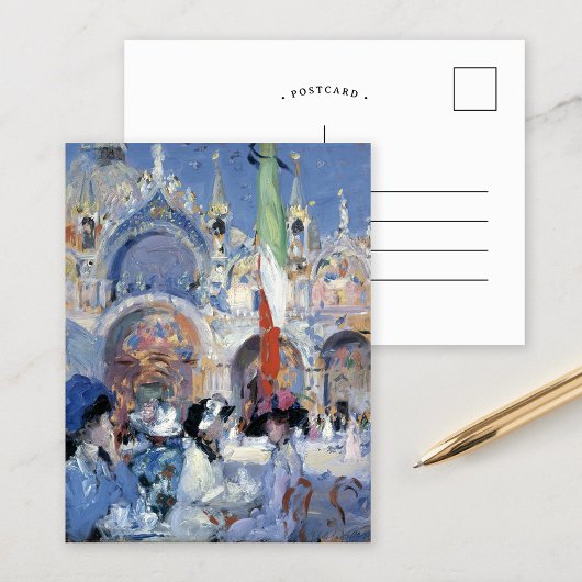 Café Florian, Venedig | Francis Cadell Postkarte