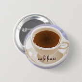 Café frais button (Vorne & Hinten)
