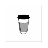 Café für kleine Unternehmen Loyalkarte Kaffeetasse Permastempel (Design)