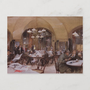 Cafe Griensteidl, Wien, 1890 Postkarte