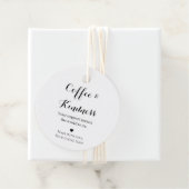Café-&-Güte-Runde-Café-Geschenkkarte Geschenkanhänger (Beispiel)