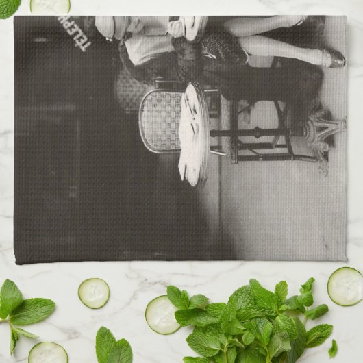 Café Handtuch (Gefaltet)