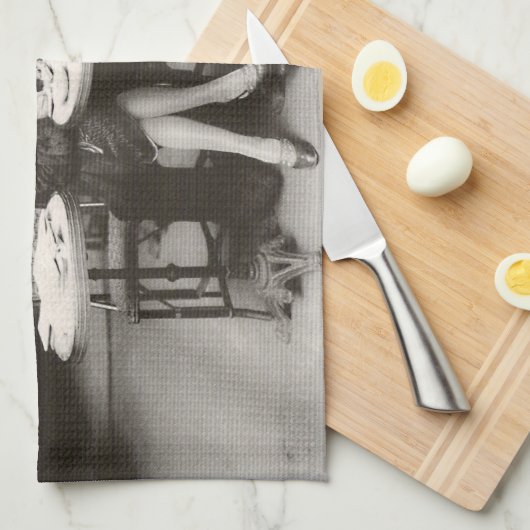 Café Handtuch (Viertel Falte)