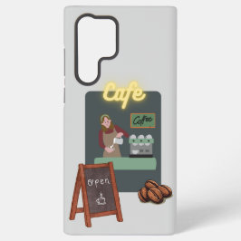 Cafe-Handyhülle Samsung Galaxy Hülle