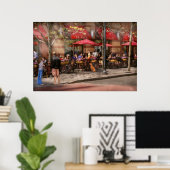 Cafe - Hoboken, NJ - Cafe Trinity Poster (Heimbüro)