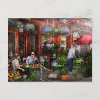 Cafe - Hoboken, NJ - Ein Ausflug Postkarte