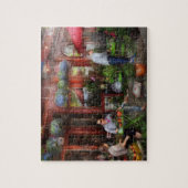 Cafe - Hoboken, NJ - Ein Ausflug Puzzle (Vertikal)