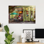 Cafe - Hoboken, NJ - Empire Coffee & Tee Poster (Heimbüro)